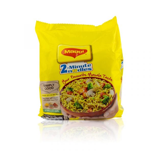 Nestlé Maggi 2-Minute Noodles Masala 4 Pack (248g)
