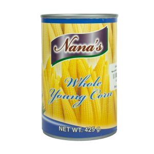 Nana's Whole Young Corn 425 gm