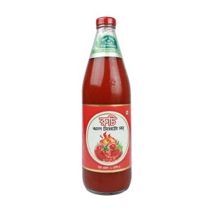 Ruchi Hot Tomato Ketchup Glass 1 kg