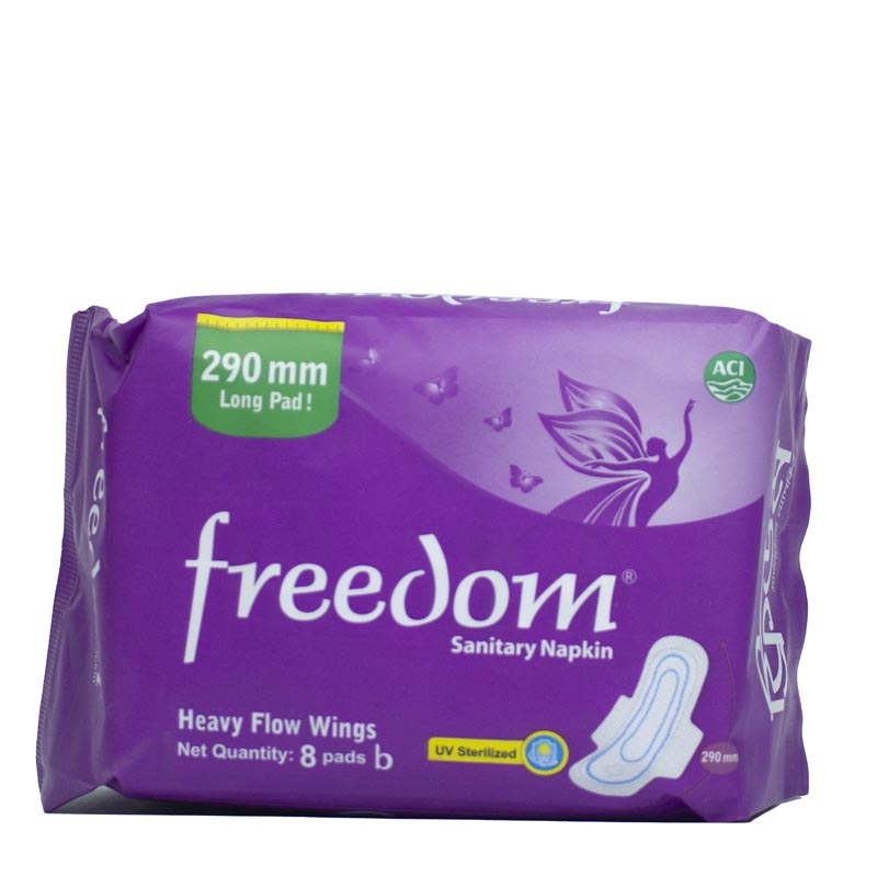 ACI Freedom Heavy Flow Sanitary Napkin 8 Pads