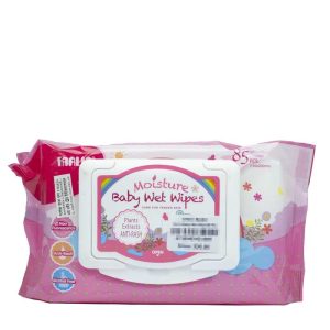 Farlin Moisture Anti Rash Wet Wipes Pink 85ps