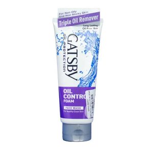 Gatsby Oil Protection Oil Control Foam Face Wash 120gm