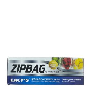 Lacy's Zip Bag Sandwich (50 Bags +10 Free)