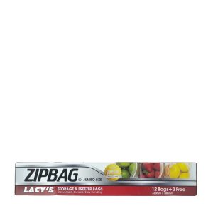 Lacy's Zipbag Jumbo 330 x 380 mm (15 pcs)
